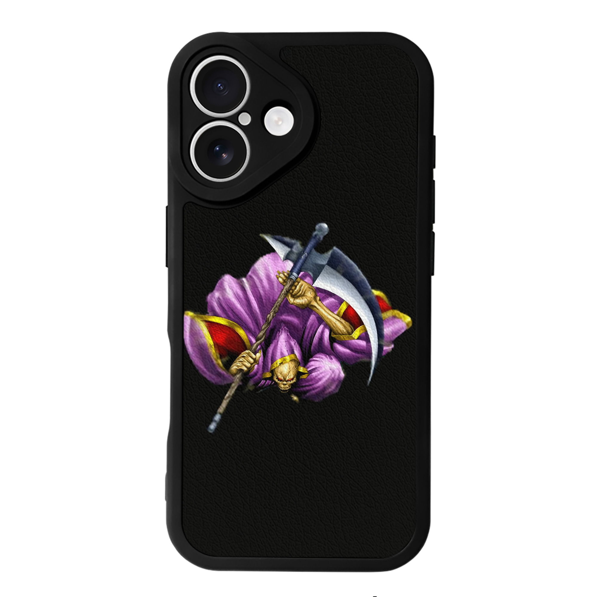 （画像用） 遊☆戯☆王 Yu-Gi-Oh! 【iPhone 16シリーズ対応】シリコンスマホケース（レザー調） 材質：シリコン